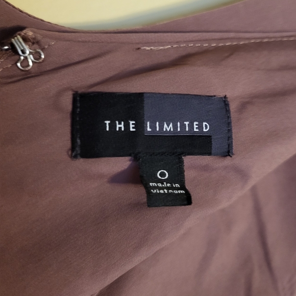 The Limited Mauve Lace Sleeveless Dress sz0 - Picture 3 of 7